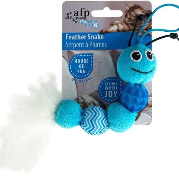 All for Paws Modern Cat Feather Snake