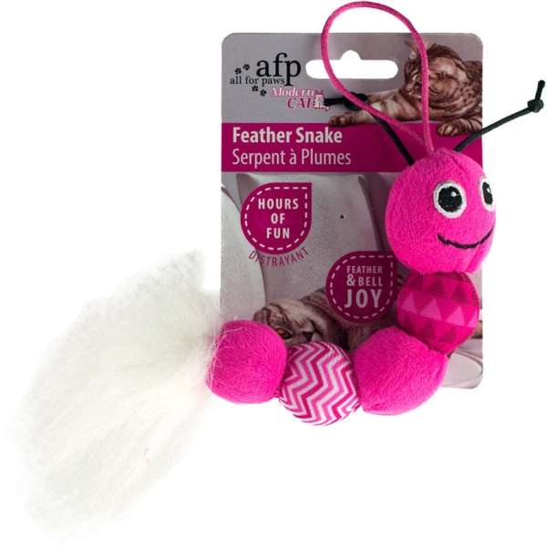 All for Paws Modern Cat Feather Snake