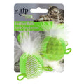All for Paws Modern Cat Feather Ball