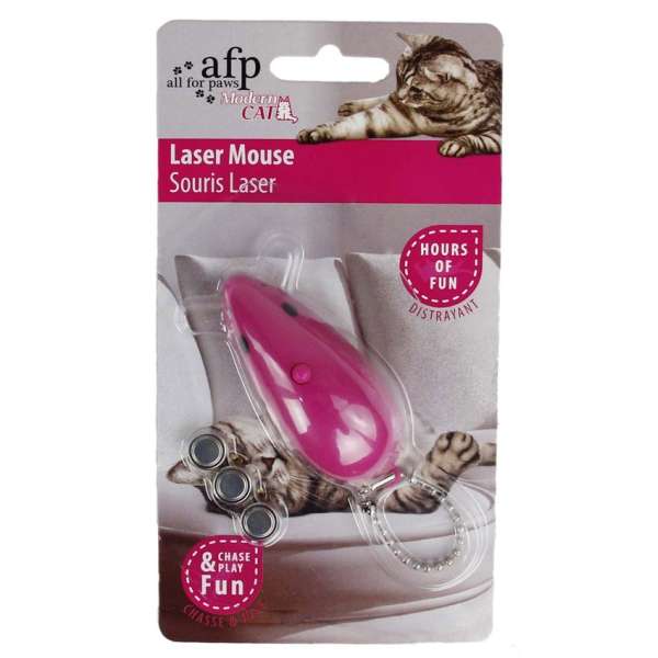All for Paws Modern Cat Laser Mouse