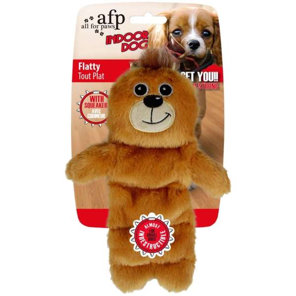 All for Paws Indoor Dog Plüschspielzeug – Flatty