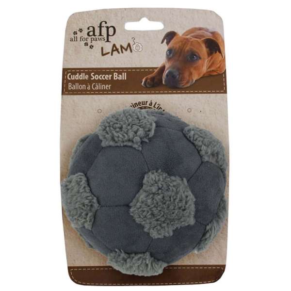 All for Paws Soccerball mit Lammfell