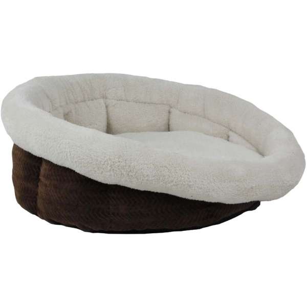 All for Paws Hunde - & Katzenbett mit Fischgrätenmuster - Large