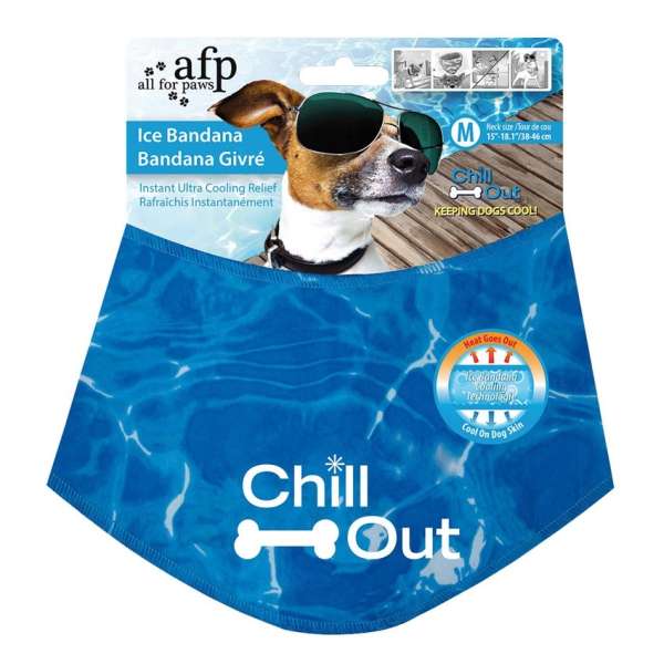 All for Paws Chill Out Ice Bandana kühlendes Halstuch für Hunde