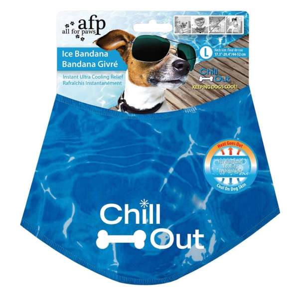 All for Paws Chill Out Ice Bandana kühlendes Halstuch für Hunde