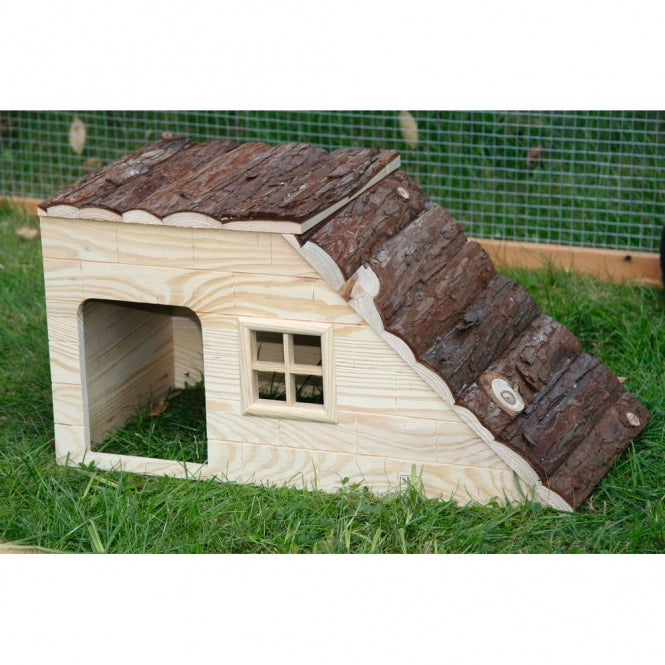 Nagerhaus mit Rampe Nature