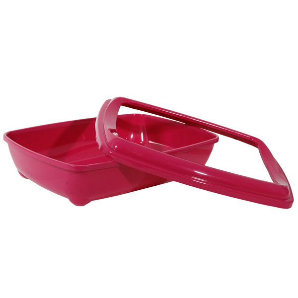 Karlie Flamingo Katzentoilette mit Rand Arist O Tray Hawai