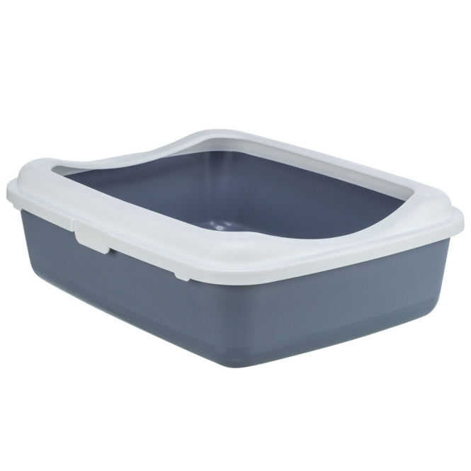Trixie Katzentoilette Classic mit Rand Lila Ansicht 1