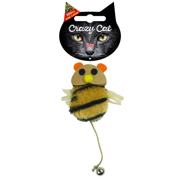 CRAZY CAT Bee mit 100% Catnip
