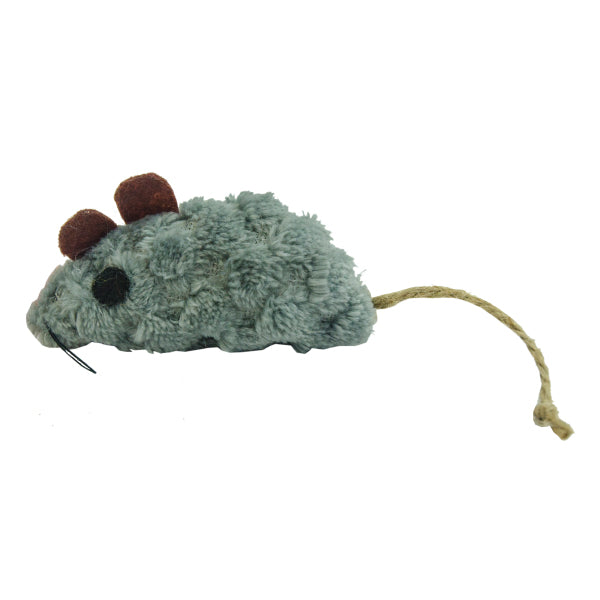 CRAZY CAT Grey Mouse mit 100% Catnip