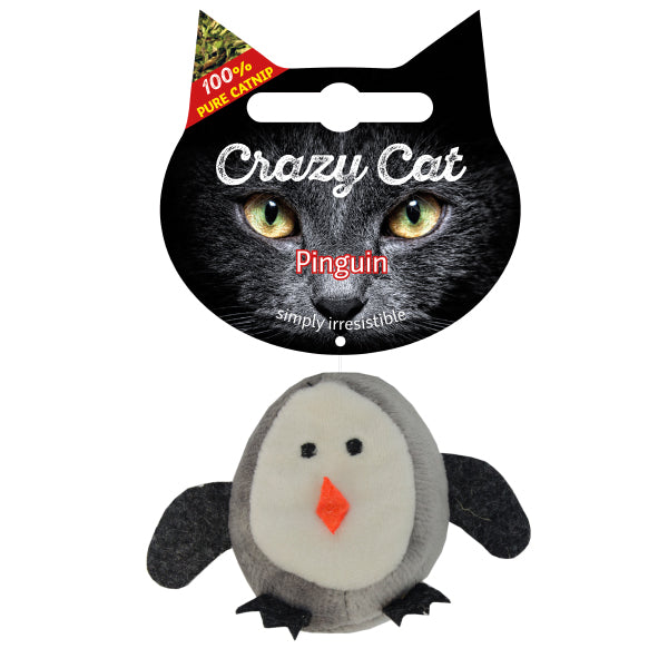CRAZY CAT Pinguin mit 100% Catnip