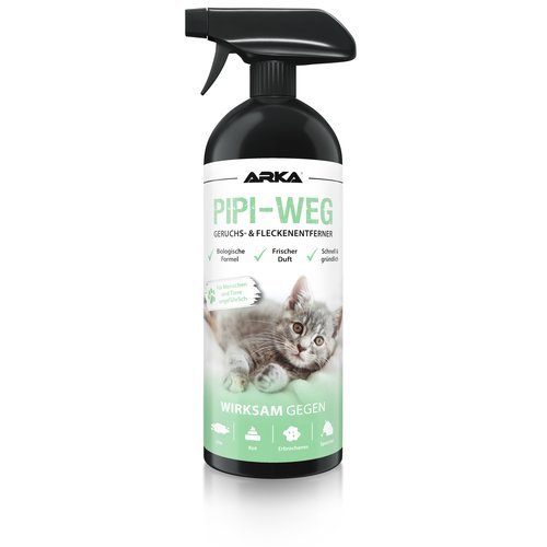 PIPI-WEG KATZE Geruchs- & Fleckenentferner