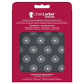 LitterLocker Fashion Bezug Flowers Grau mit Blumenmuster