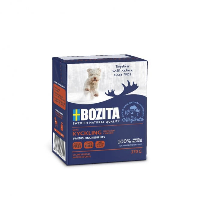 Bozita Dog Tetrapack Happen in Gelee Hühnchen