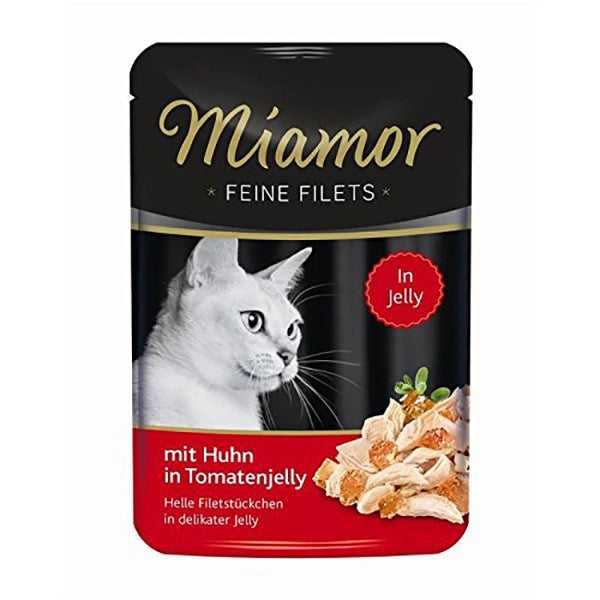 Miamor Feine Filets PB - Feine Filets Huhn & Tomatenjelly