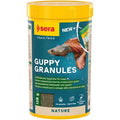 Sera Guppy Gran ist ein Granulat-Futter für Guppys und andere kleine Zierfische im Aquarium.