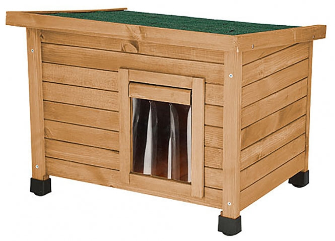 Kerbl Katzenhaus Rustica aus Holz für den Garten günstig kaufen