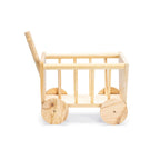Holzheuraufe Bollerwagen