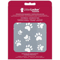 LitterLocker Fashion Bezug Cat Paws Grau