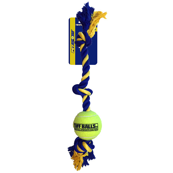 PETSPORT -3- Knotenseil mit Ball