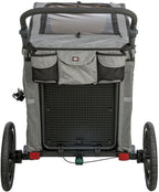 Trixie Fahrrad Anhänger für große Hunde mit Federung