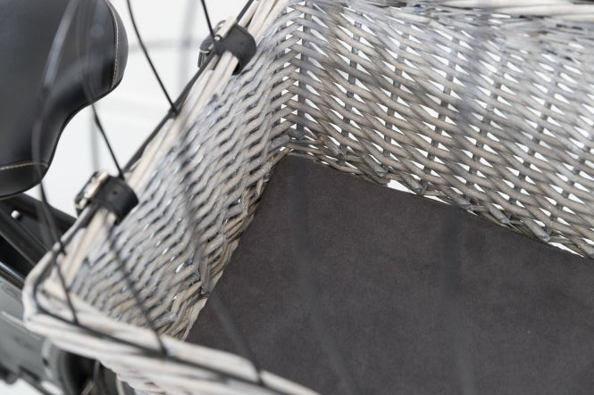 Trixie Fahrradkorb für Gepäckträger aus Weide
