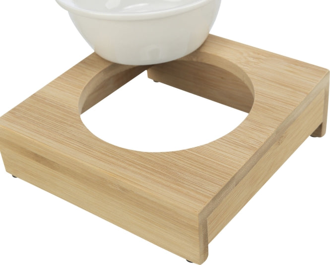 Trixie Napfhalter aus Bambus
