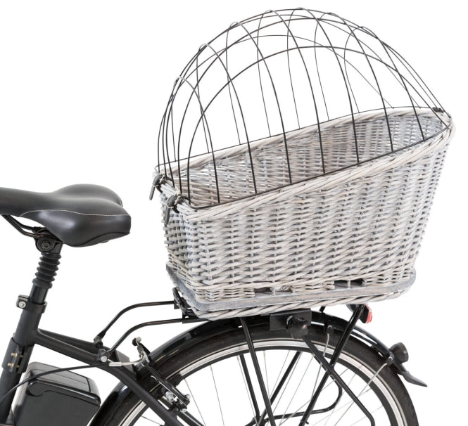 Trixie Fahrradkorb für Gepäckträger aus Weide
