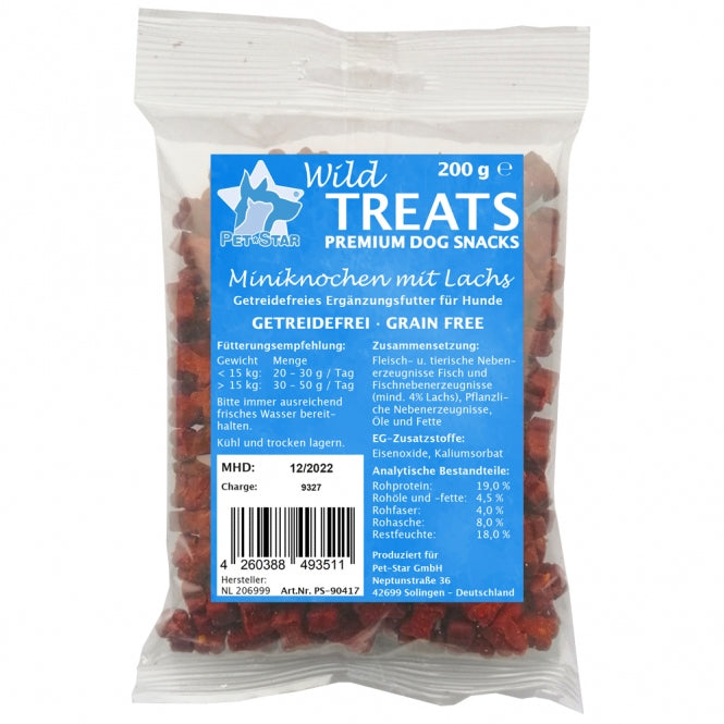 Wild Treats Miniknochen getreidefrei Lachs