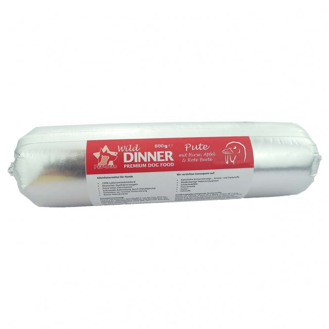 Wild Dinner Gourmet Wurst Pute + Hirse