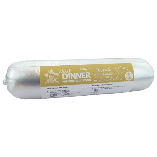 Wild Dinner Gourmet Wurst Rind + Hokkaido