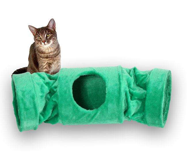 Pet Star Katzentunnel MELLY Grün