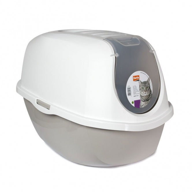 Karlie Flamingo Katzentoilette Smart Cat Grau