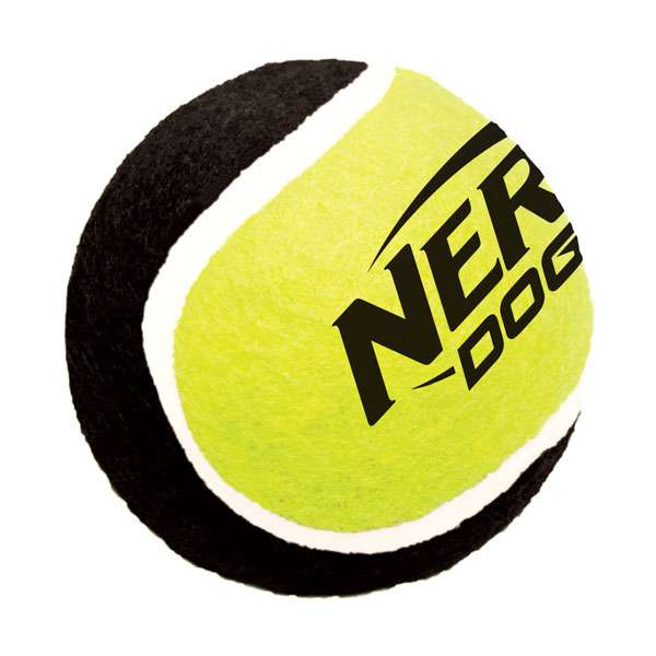 Nerf Dog Tennisball mit Quietscher – S-M / 3er Set