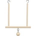 Trapezschaukel mit Holzkugel