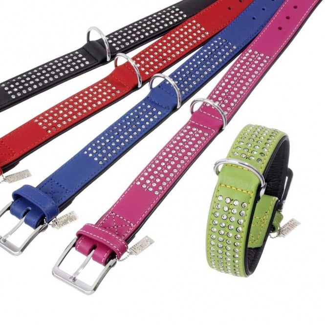 Karlie VINTAGE Strass Halsband – 4 reihig