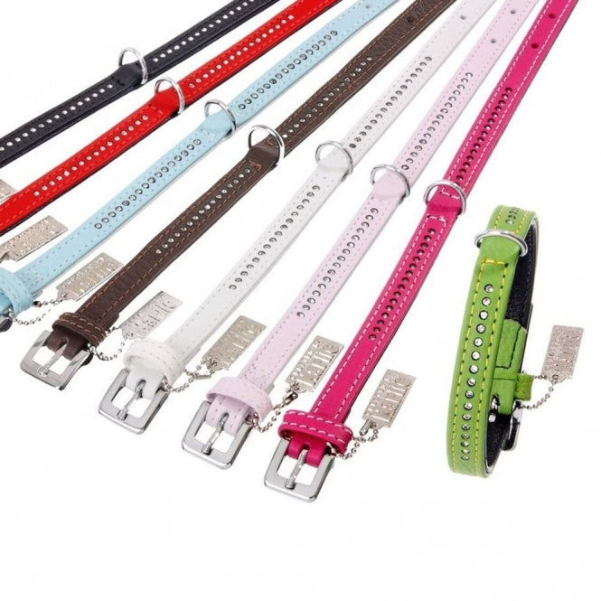 Karlie VINTAGE Strass Halsband – 1 reihig