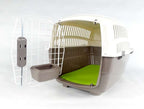 Transportbox Voyager Luxus mit Kissen + Napf