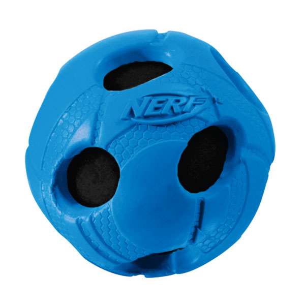 Nerf Dog Wrapped Bash Ball – gummiummantelt