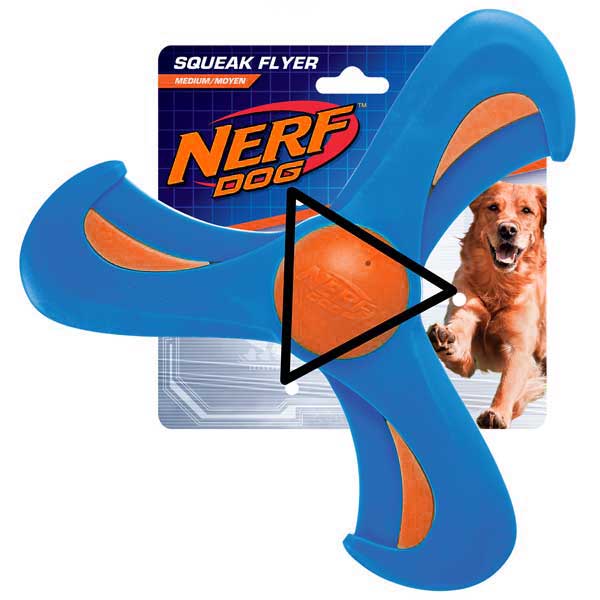 Nerf Dog Tri Flyer