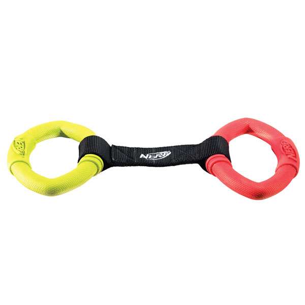 Nerf Dog Two Ring Strap Tug