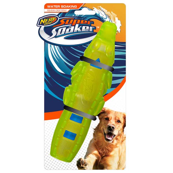 Nerf Dog Super Soaker Aligator