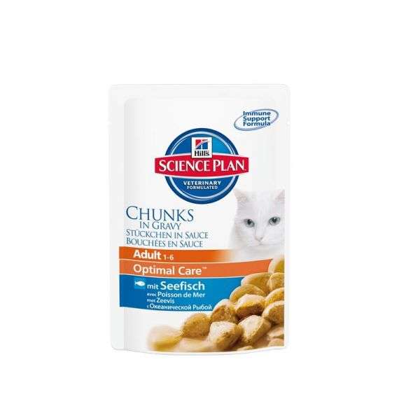 Hills Feline Portionsbeutel Adult mit Seefisch