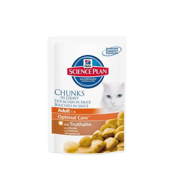 Hills Feline Portionsbeutel Adult mit Truthahn