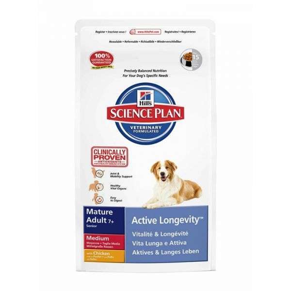Hills Canine Mature Adult Senior 7+ Huhn