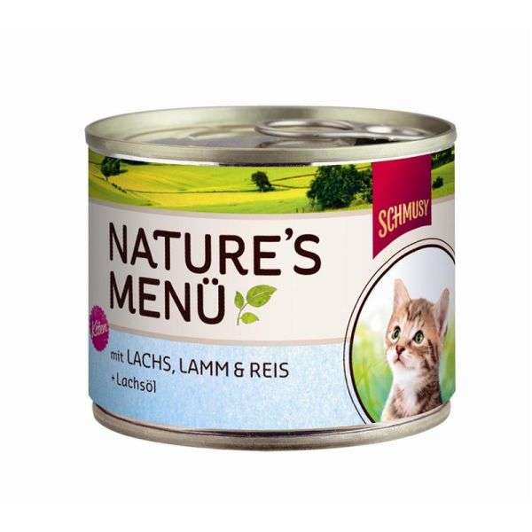 Schmusy Natures Kitten Lachs & Lamm