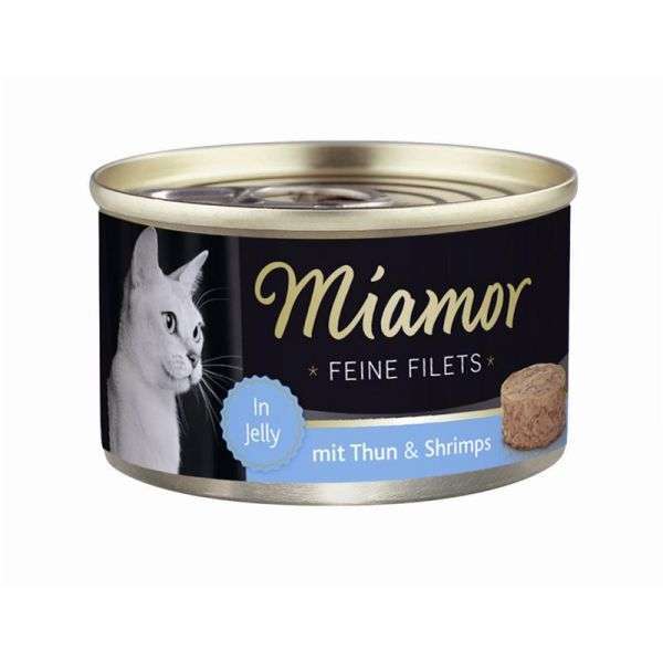 Miamor Feine Filets - Heller Thunfisch & Shrimps