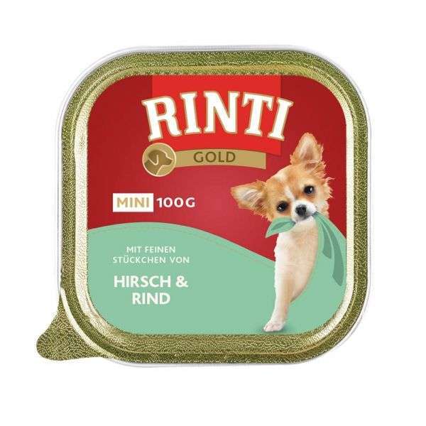 Rinti Gold mini Hirsch & Rind