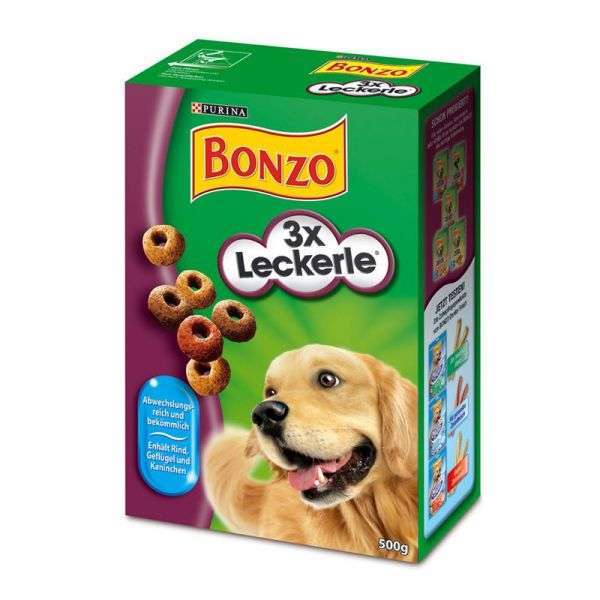 Bonzo Biskuits 3x Leckerle