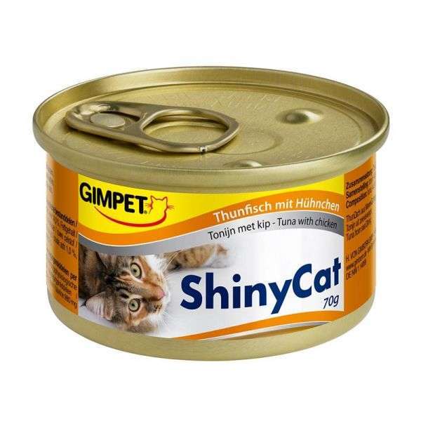 GimCat ShinyCat Thunfisch mit Hühnchen